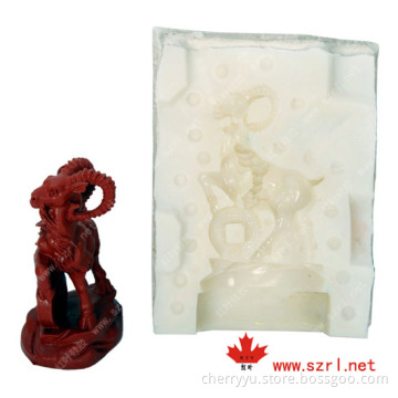 Brushing RTV-2 mold silicone rubber